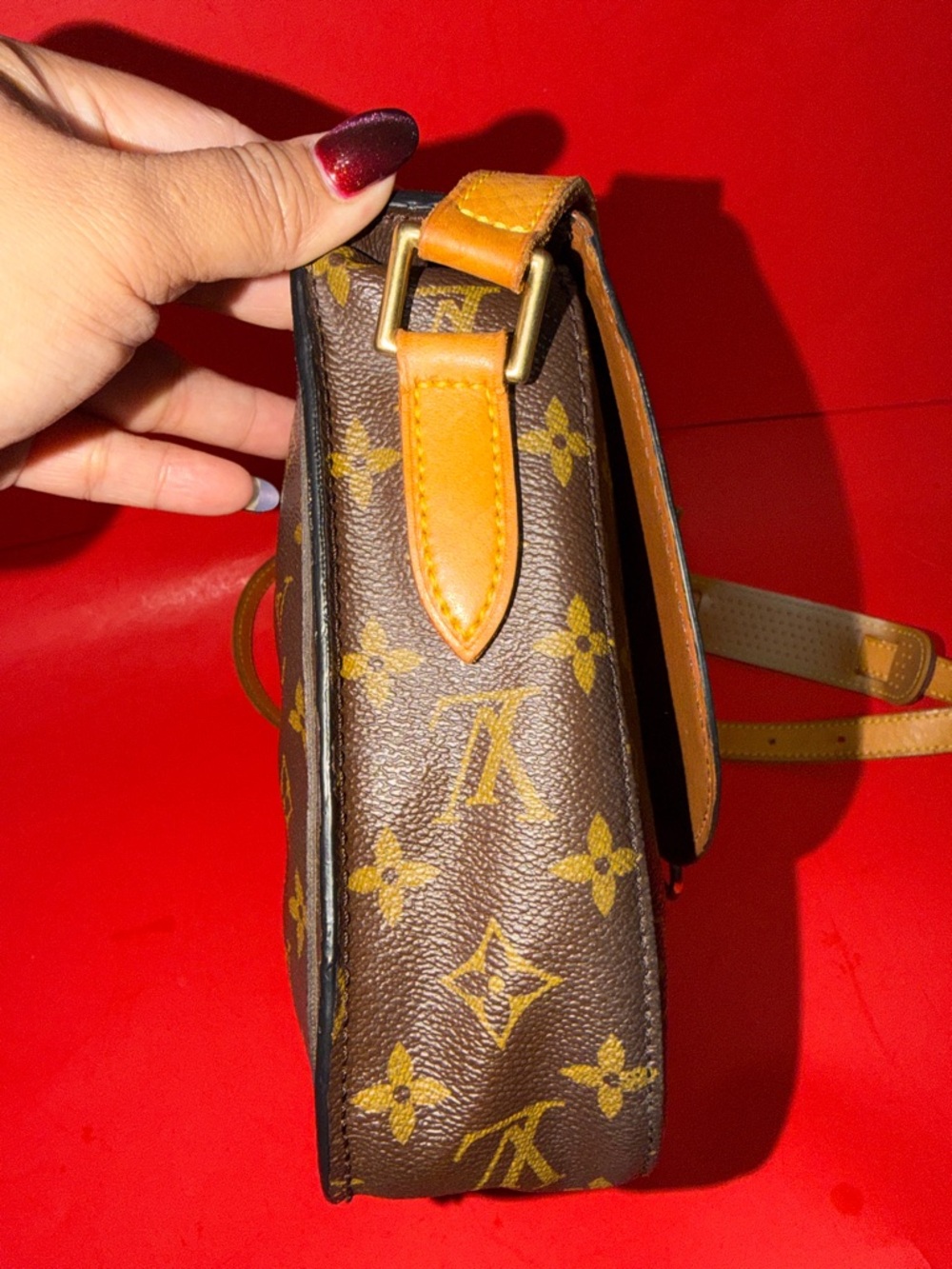 Louis Vuitton Brown Monogram Saint Cloud Crossbody Bag - Picture 4 of 11